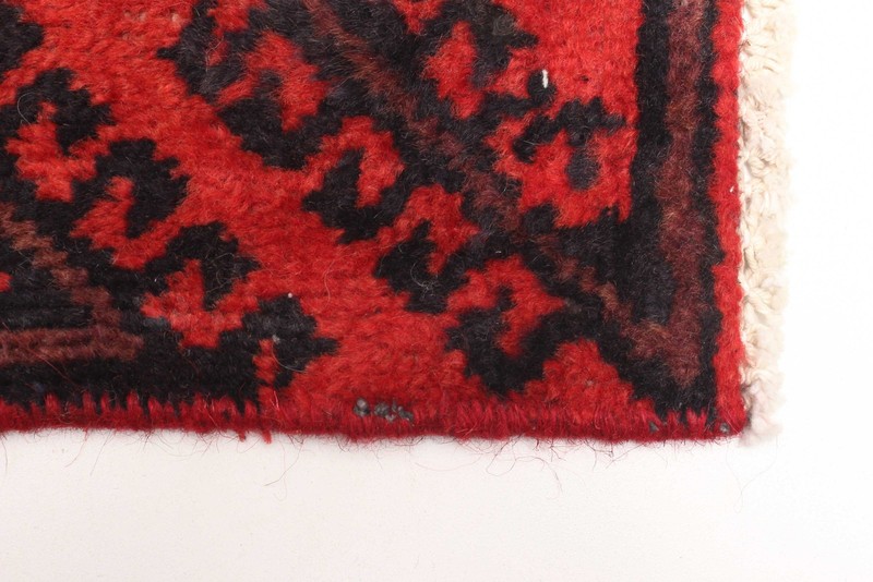 3'2" x 7'5" Vintage Hand-knotted Runner Rug Traditional Oriental Wool Carpet gallery