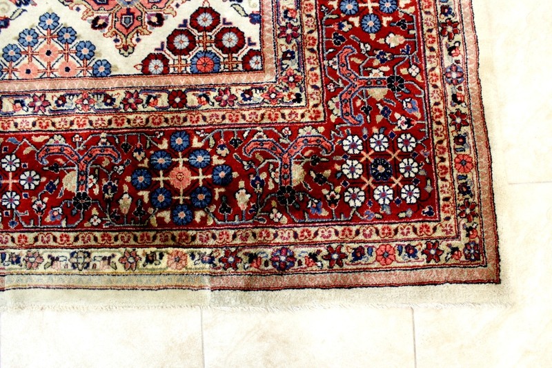 10X14 INCREDIBLE RARE ANTIQUE HAND KNOTTED VEGETABLE DYE GEOMETRIC SAROUKK RUG gallery