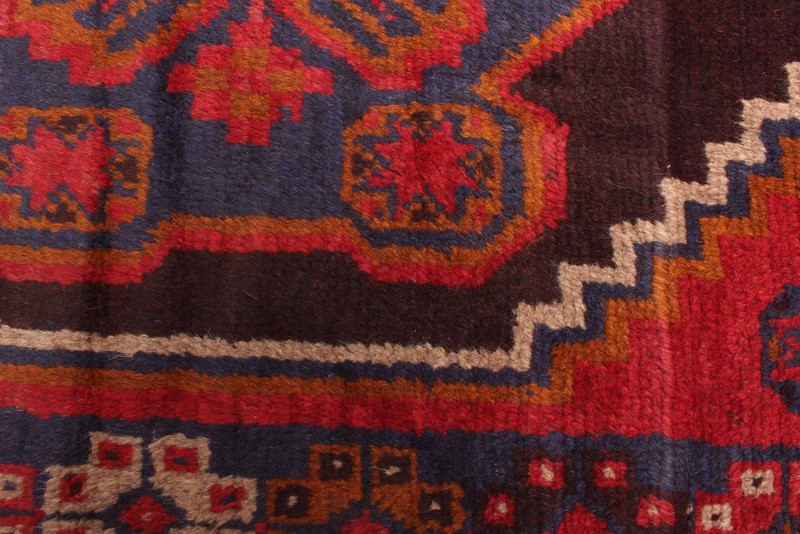 Vintage 3'6" x 6'4" Traditional Hand Knotted Vegetable Dye Wool Area Rug gallery