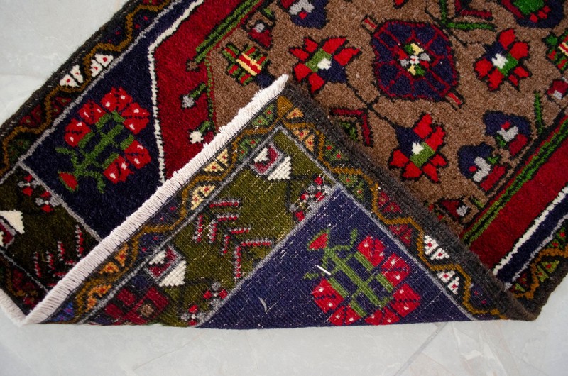 Vintage Rug, Turkish Rug, Oushak Rug, Handmade Rug, Doormat, Kitchen Rug, 2 x 3 gallery