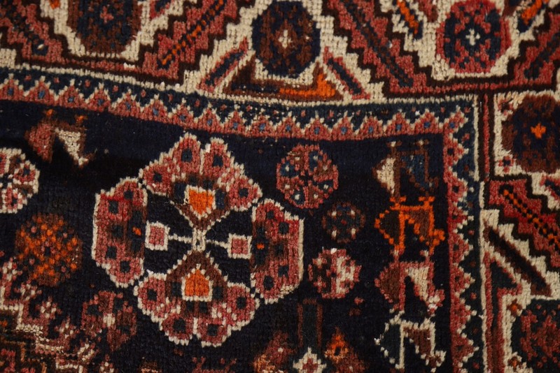 Vintage Nomadic Red/ Ivory Traditional Area Rug 4'x6' Wool Hand-knotted Carpet gallery