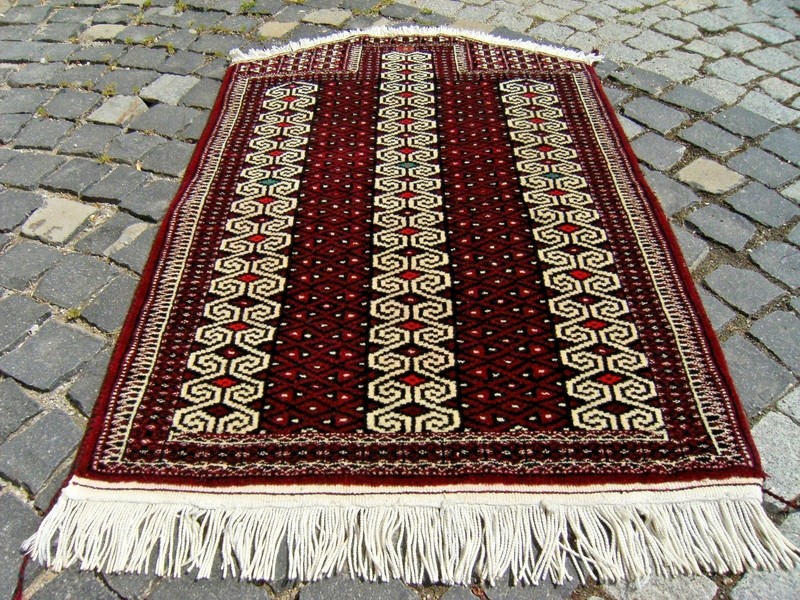 Fabulous Antique Rare Rug 31'' x 45'' Turkoman Tribal Small Yomud Rug Area Rug gallery