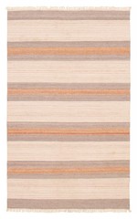Vintage Hand Woven Area Rug 4’11” x 8’2″ Traditional Wool Oriental Carpet
