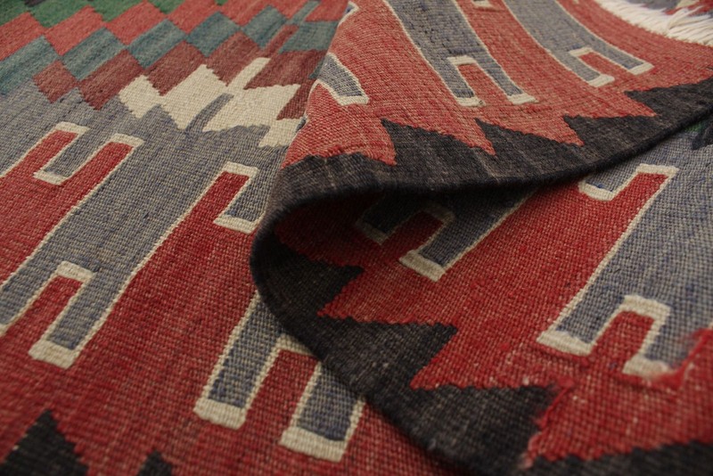 Vintage Hand Woven Area Rug 5'5" x 8'11" Traditional Wool Oriental Carpet gallery