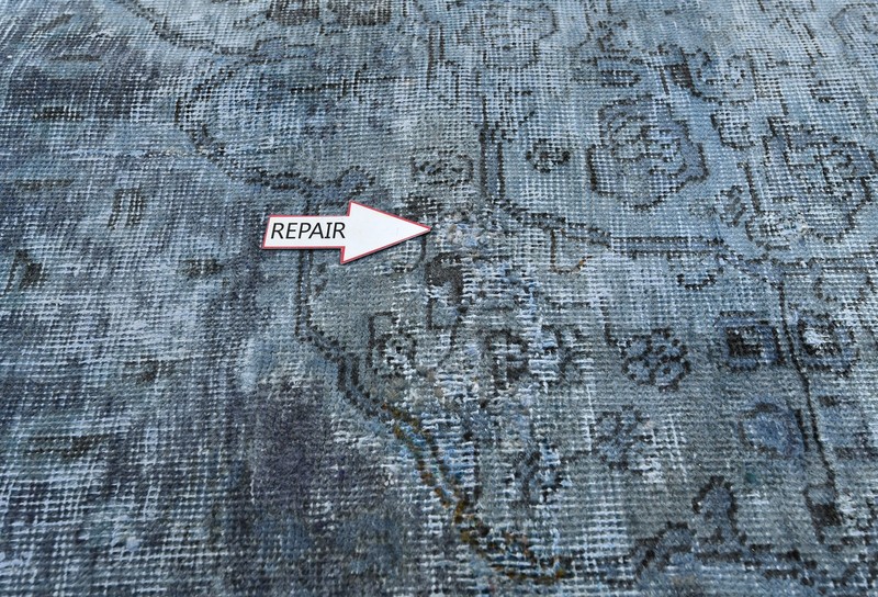 6'4X9'7 Hand-Knotted Antique Oriental Rug Muted Color Floral Design Carpet gallery