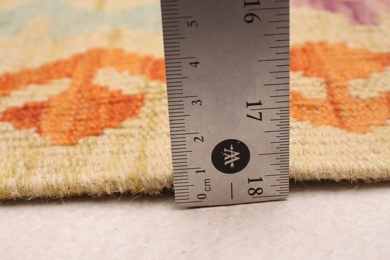 Vintage Hand Woven Area Rug 4'0" x 5'9" Traditional Wool Oriental Carpet gallery