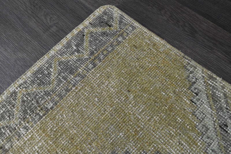 Oushak Turkish Doormat Rug 2x3 BEIGE Anatolian Handmade Vintage Small Kilim Rug gallery