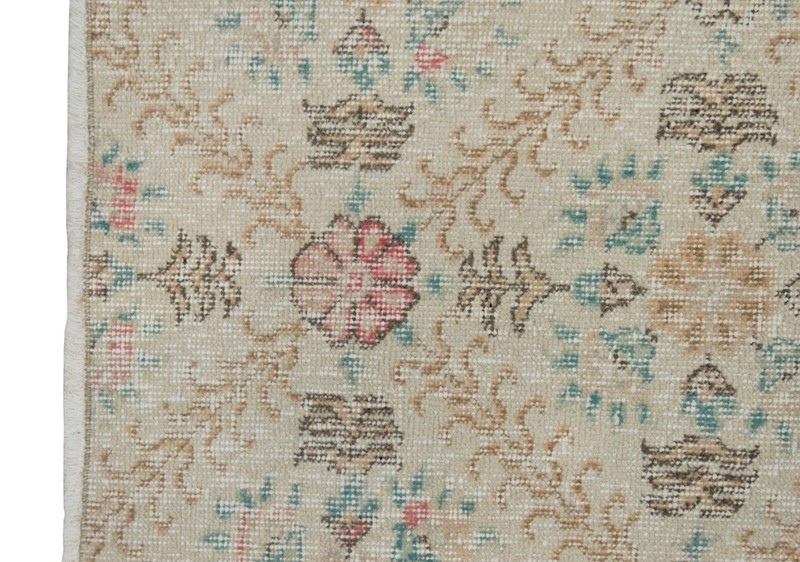 Small Rug, Vintage Rug, Turkish Rug, Area Rug, Oushak Rug,2 x 3'9" feet gallery