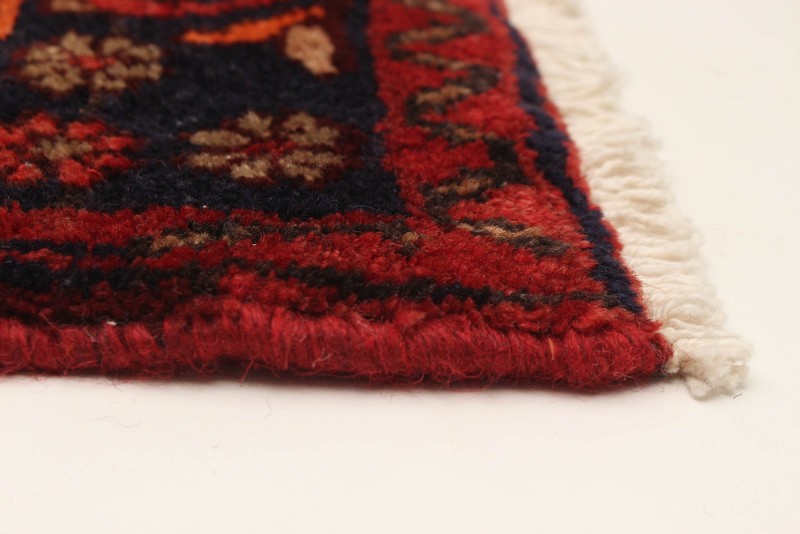 Vintage Hand-knotted Runner Rug 3'7" x 9'7" Traditional Oriental Wool Carpet gallery