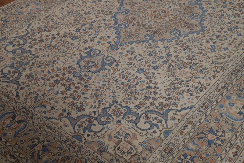 Vintage Wool Handmade Tebriz Traditional Area Rug 6x10 Floral Living Room Carpet gallery
