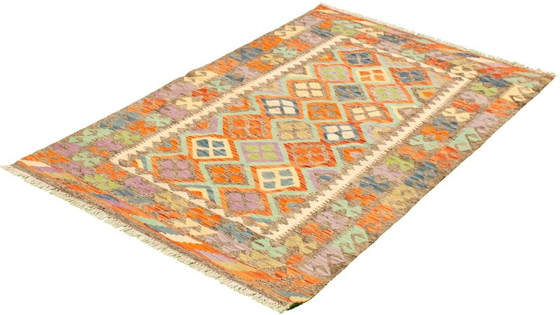Vintage 4'0" x 6'5" Traditional Wool Hand Woven Oriental Area Rug gallery