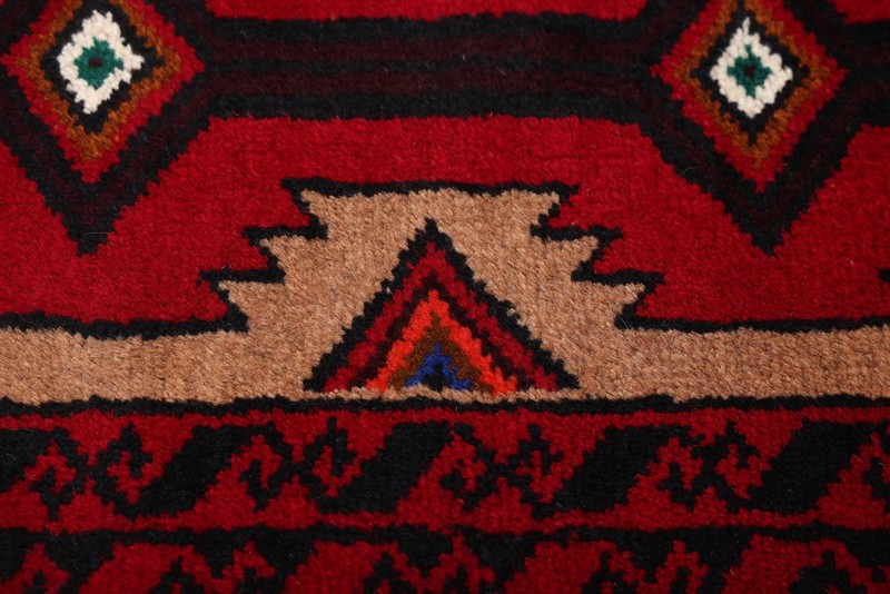 Vintage Hand-Knotted Area Rug 3'4" x 6'5" Traditional Wool Carpet gallery