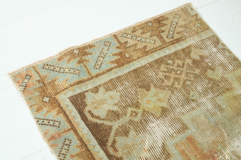 Turkish Door Mat Small Rug 2x3 Handmade Vintage Oushak Mini Rug Bath Carpet,922 gallery