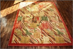 Oriental Hand Woven Afghan Pakistani Indus Chobi Rug 5 x 7