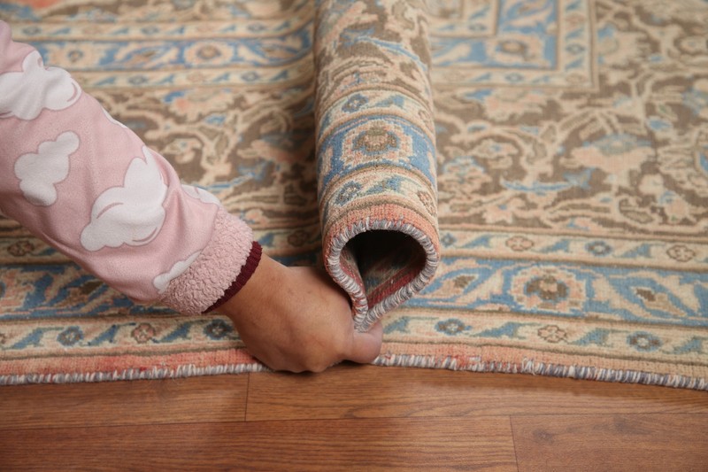 Floral Traditional Vintage Area Rug Hand-knotted 10x12 Wool Living Room Carpet gallery