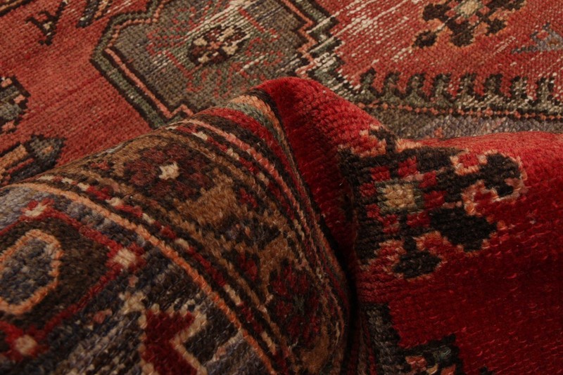 Vintage 3'6" x 5'10" Traditional Hand Knotted Vegetable Dye Wool Area Rug gallery