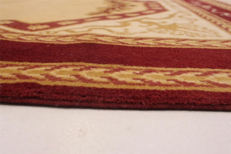 Vintage 4'0" x 6'2" Traditional Hand Knotted Vegetable Dye Wool Area Rug gallery