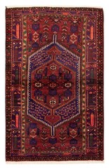 Vintage Traditional Hand-Knotted Area Rug 4’6″ x 7’2″ Oriental Wool Carpet