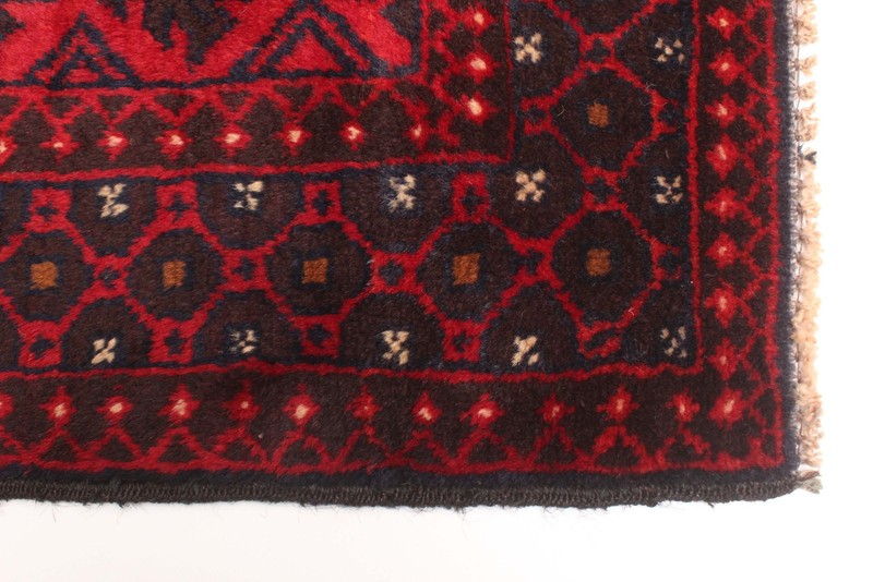 Vintage Hand-Knotted Area Rug 3'7" x 6'4" Traditional Wool Carpet gallery