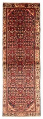 3’1″ x 9’4″ Vintage Hand-knotted Runner Rug Traditional Oriental Wool Carpet