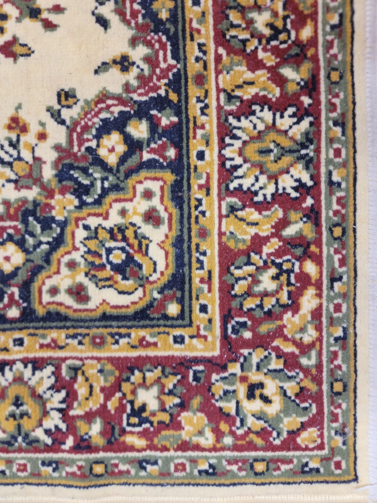 Belgium Power Loomed Rug 5 x 7 Heriz Pattern Vintage Carpet by NOVA gallery