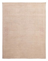 Vintage 9’4″ x 11’10” Traditional Hand Knotted Vegetable Dye Wool Area Rug