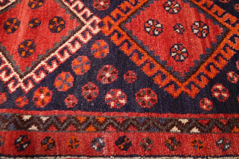 Traditional Vintage Hand-Knotted Area Rug 4'5" x 10'8" Oriental Wool Carpet gallery