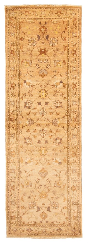 Vintage Hand-knotted Runner Rug 2'7" x 7'11" Traditional Oriental Wool Carpet