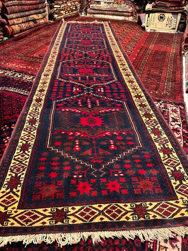 3 X 12 ft COLLECTORS' ITEM Antique Natural Vegetable Dye Anatolian Turkish Rug gallery