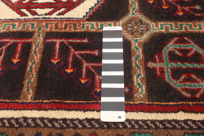 Vintage 4'5" x 6'9" Traditional Hand Knotted Vegetable Dye Wool Area Rug gallery