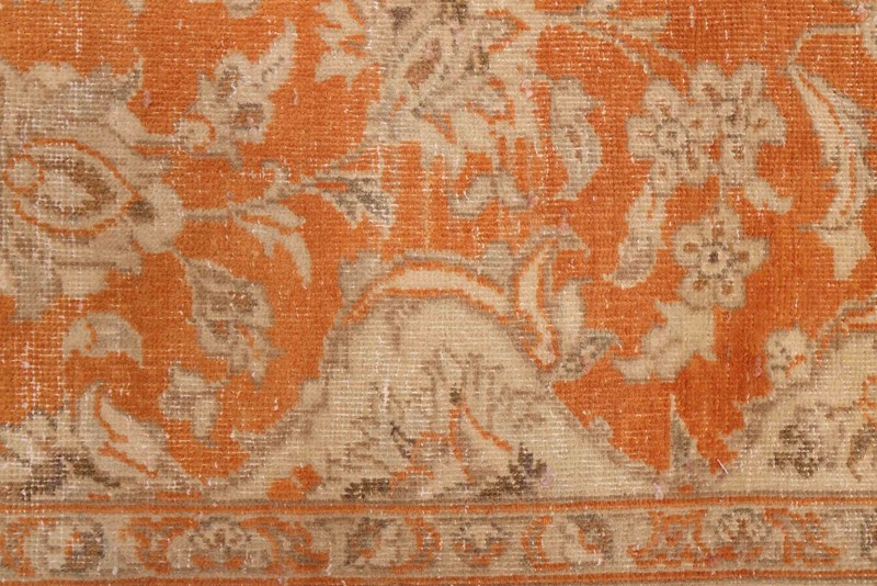Vintage Hand-Knotted Area Rug 9'7" x 12'11" Traditional Wool Carpet gallery
