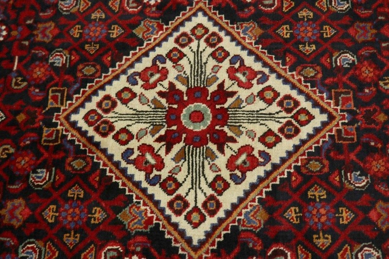 Handmade Vintage Tribal Oriental Wool Runner Rug Wide Hallway Kitchen 4X10 ft gallery