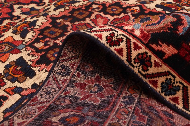 Traditional Vintage Hand-Knotted Area Rug 4'11" x 8'4" Oriental Wool Carpet gallery