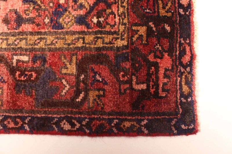 Vintage Hand-Knotted Carpet 3'7" x 6'7" Traditional Oriental Wool Area Rug gallery