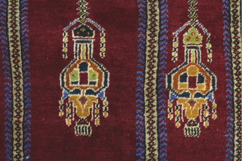 Anatolia Konya Carpet, Red Colored Rug, Wool Rug, Floor Rug Area Carpet 53"x105" gallery