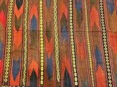 280 X 140 Vintage Stunning Aimaki Maldari Soumak Natural Vegetable Dye Bealouch
