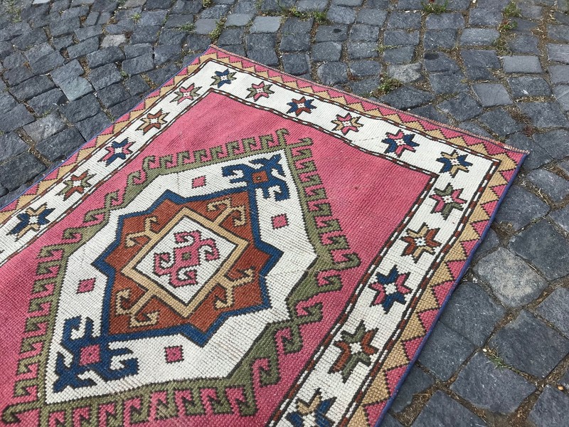 Vintage Area Rug, Rug for Living Room, Turkish Area Rugs, Oushak Rugs, Kitchen R gallery
