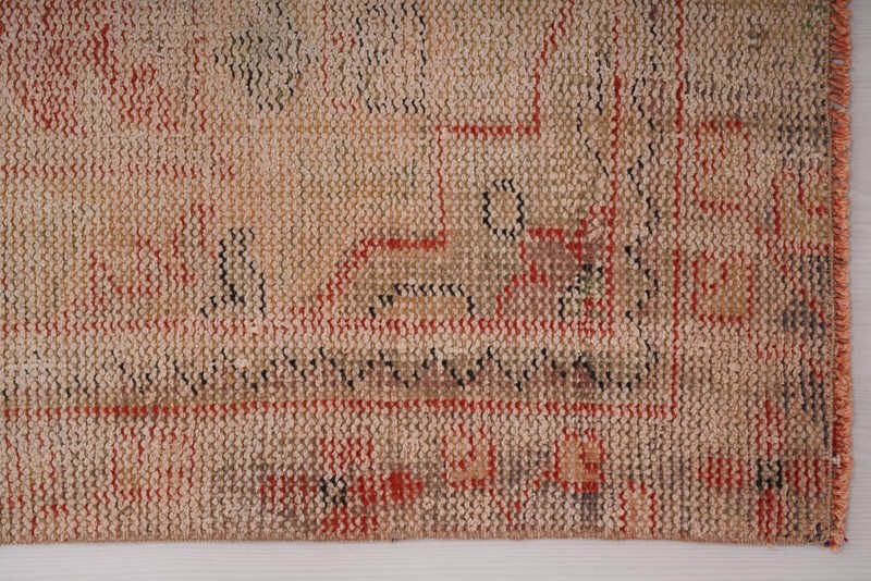 Vintage Runner Rug Oushak Runner Rug Turkish Runner Rug 2x9 Anatolian Runner 126 gallery