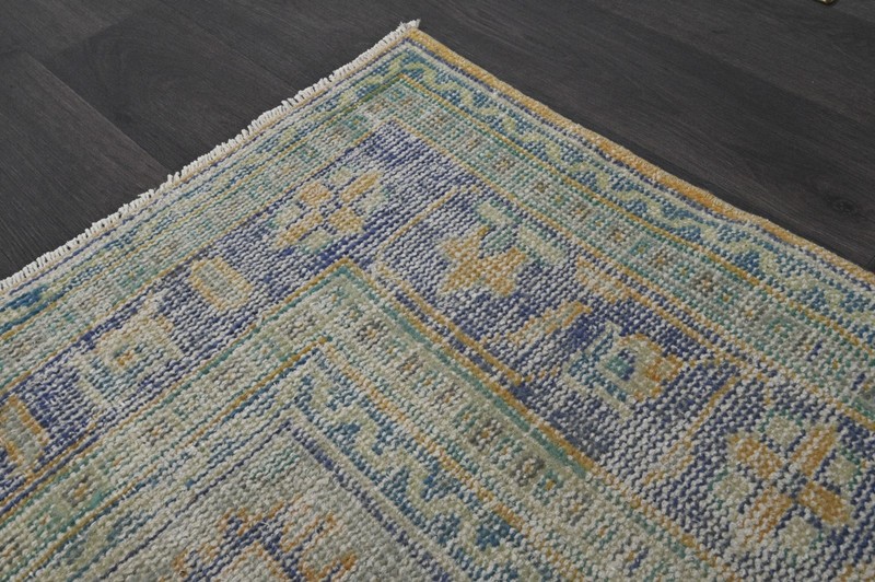 Oushak 7x10,Turkish Rug,vintage,anatolian,YELLOW,kilim,Bohemian,handmade,wool gallery