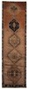 Vintage Hand-knotted Runner Rug 3'9" x 13'3" Traditional Oriental Wool Carpet gallery