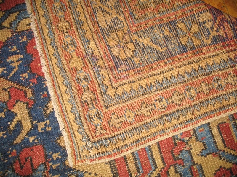 Antique Gorgeous Turkish Oushak Ushak Rug 10'2''x11'6'' gallery