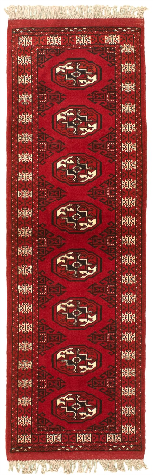 2'0" x 6'5" Vintage Hand-knotted Runner Rug Traditional Oriental Wool Carpet gallery