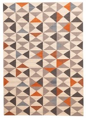 Vintage Hand Woven Turkish Carpet 8’6″ x 11’6″ Traditional Wool Kilim Rug