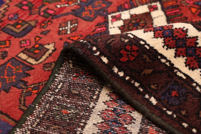Vintage Hand-Knotted Area Rug 4'0" x 6'1" Traditional Wool Carpet gallery