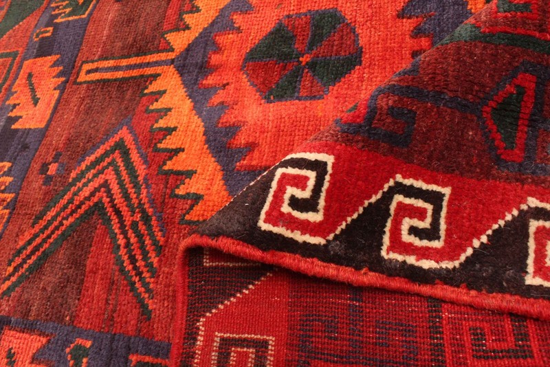 Vintage Hand-Knotted Carpet 6'8" x 5'11" Traditional Oriental Wool Area Rug gallery