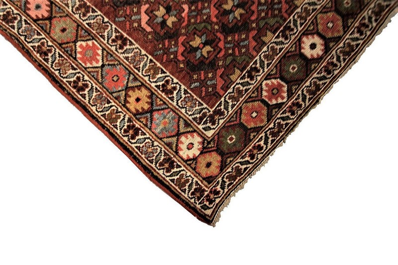 4x7 Antique Handmade Turkish Rug durable "Iron Quality" Shabby Chic c.1880 gallery