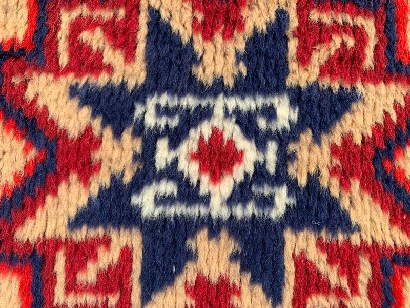 Vintage Mid-Century Scandinavian: Long-Pile Rya Shags, Traditional Rug (2x4 ft.) gallery