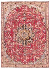 Vintage Traditional Hand-Knotted Area Rug 7’3″ x 9’11” Oriental Wool Carpet