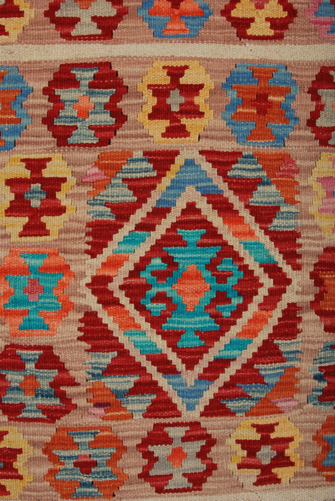 Original Hand Made Rustic Kilim / Afganistan Origin 113x52 CM (Galleriafarah1970 gallery