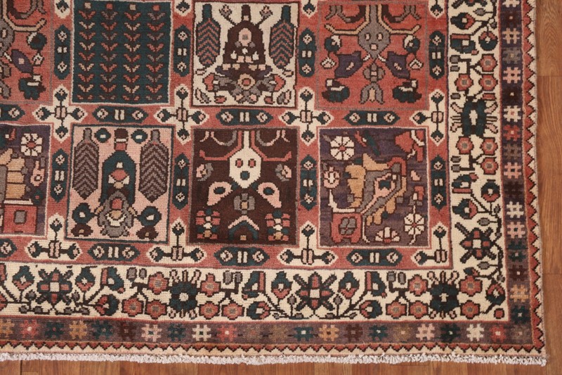 Garden Design Handmade Oriental Rug 5x10 Ft Tribal Wool Carpet Traditional Rug gallery